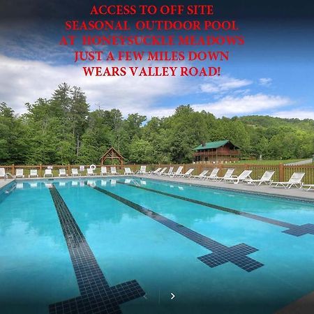 Over The Mountain - Smoky Mountain View Cabin 세비어빌 외부 사진