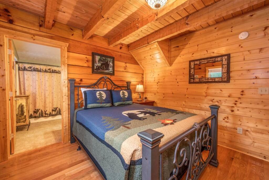 Over The Mountain - Smoky Mountain View Cabin 세비어빌 외부 사진