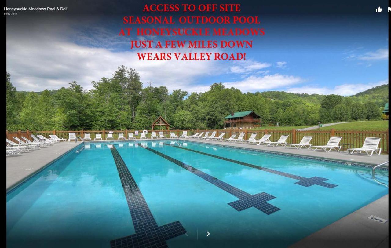 Over The Mountain - Smoky Mountain View Cabin 세비어빌 외부 사진